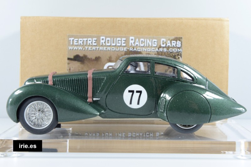 Bentley Negro - TERTRE ROUGE RACING CAR BENTLEY EMBIRICO Decoración Especial en VERDE Dorsal Nº77 - Irie.es