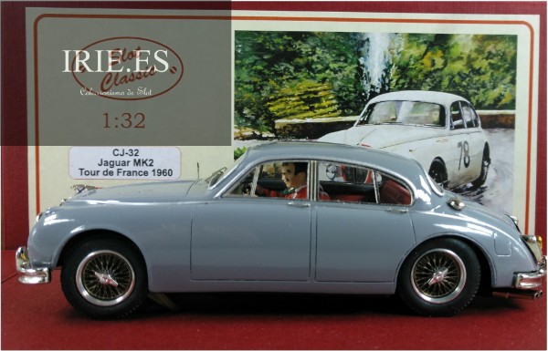 Cj-32 Jaguar Mk Tour De France 1960 Gris Medio irie.es