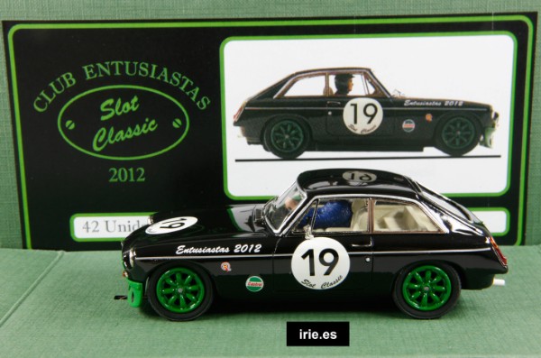 <br />
Cj-40 Mgb  Gt Decoración Especial<br />
Club Entusiastas Slot Classic 2012 irie.es