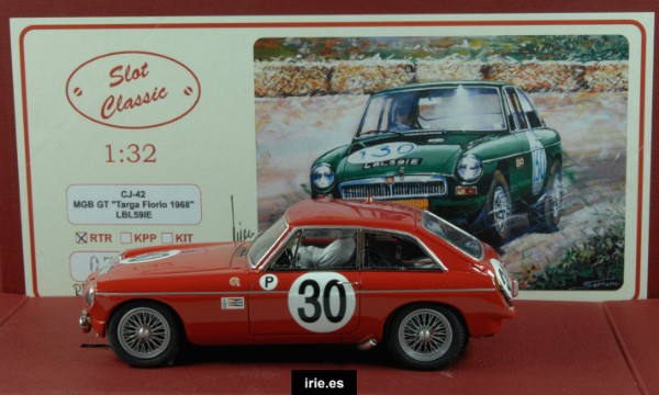 Cj- 42 Mgb Decoración Especial Dorsal 30<br />
12 Horas De Sebring De 1967 irie.es