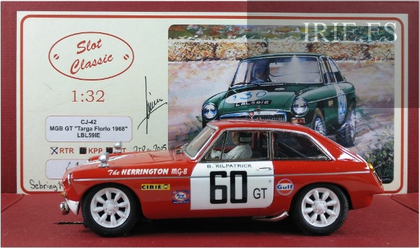 Cj- 42 Mgb Decoración Especial Dorsal 60<br />
12 Horas De Sebring De 21 De Marzo 1970 irie.es