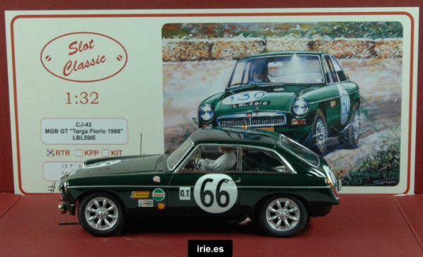 Cj- 42 Mgb Decoración Especial Dorsal 66<br />
12 Horas De Sebring De 23 De Marzo 1968 irie.es