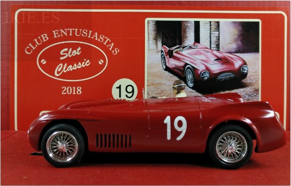 Cj-43 Cisitalia 202 Smm Spyder Razzo<br />
Decoración Especial<br />
Club Entusiastas Slot Classic 2018 irie.es