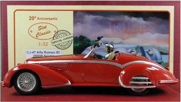 Cj-47 Alfa Romeo 8C 2900B Spider Decoración Especial Civil Rojo irie.es