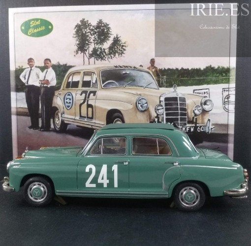 Cj-53 Mercedes Benz 220 S Decoración Especial<br />
Rally Monte Carlo 1956 irie.es