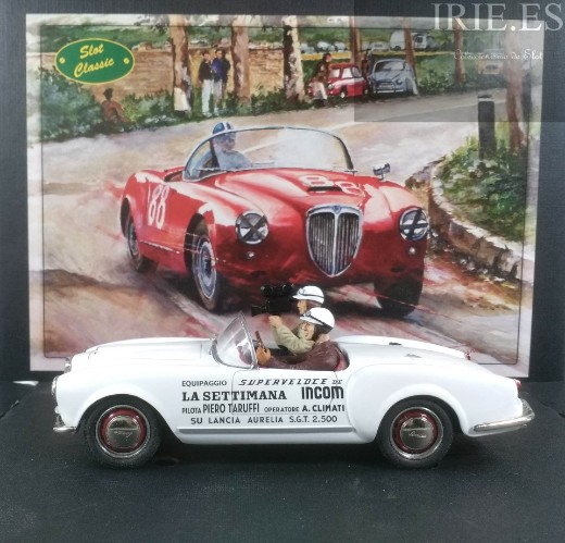 Cj-54 Lancia Aurelia B24 Spider Decoración Especial Giro D'Italia Motociclistico 1955 irie.es