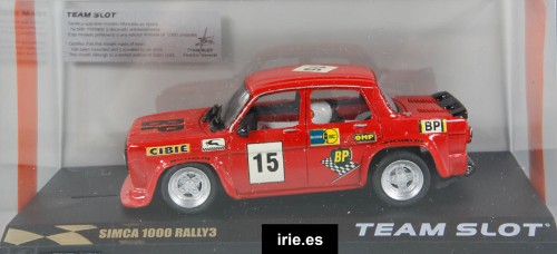 Simca 1000 Rally3 Rojo<br />
