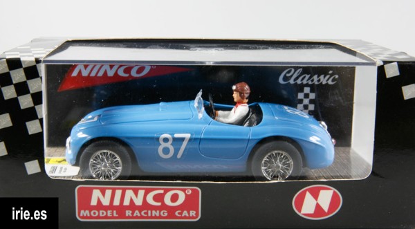 Ninco - Clásicos<br />
Ferrari 166Mm Sable Salesmes 1954 Dorsal 87<br />
Ref: 50117