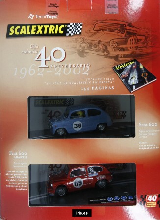 Pack 40 Aniversario 1962 - 2002 Scalextric