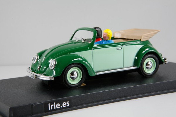 Vw Beetle Cabrio Bicolor Verde